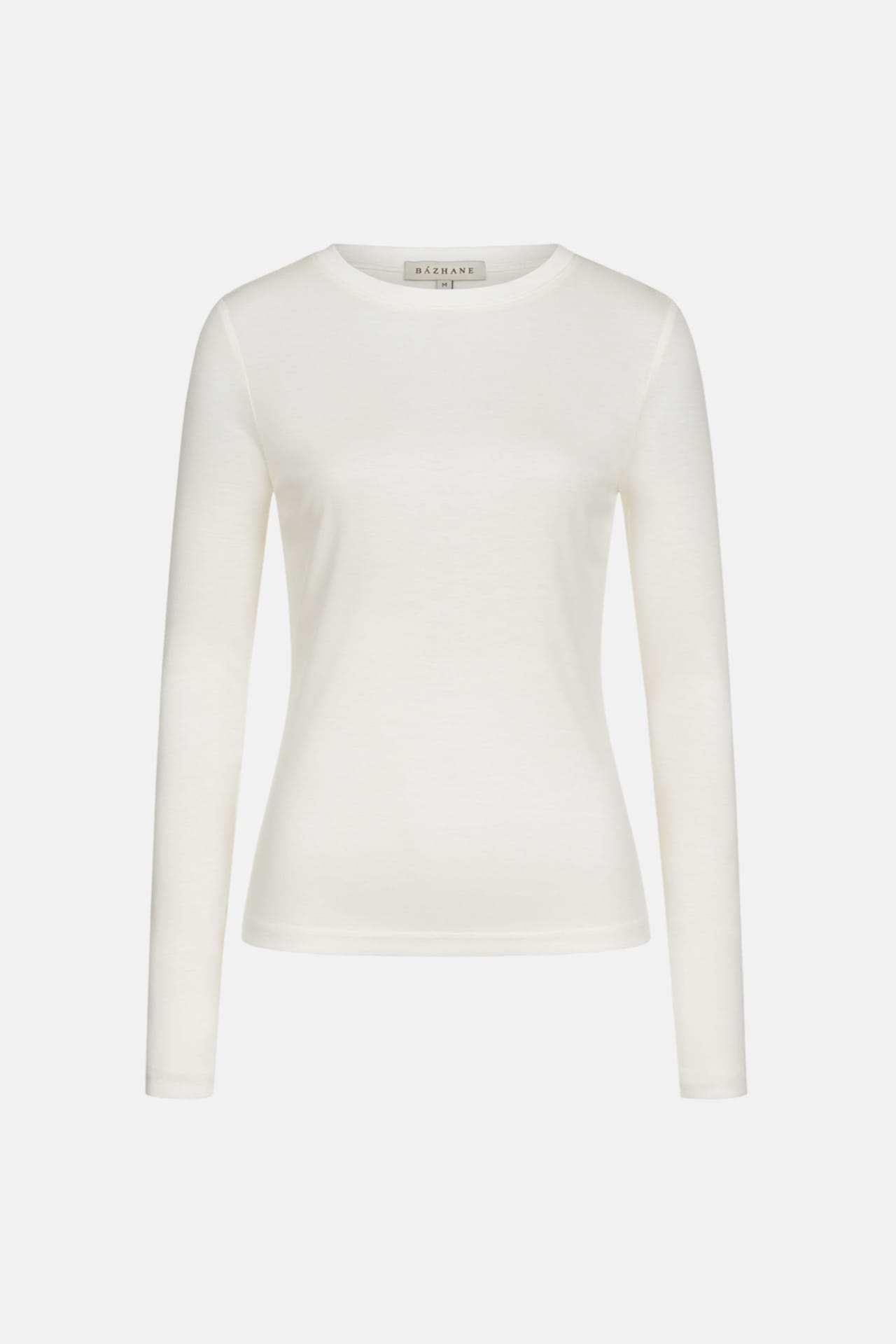 Longsleeve semi sheer fitted - Photo 1