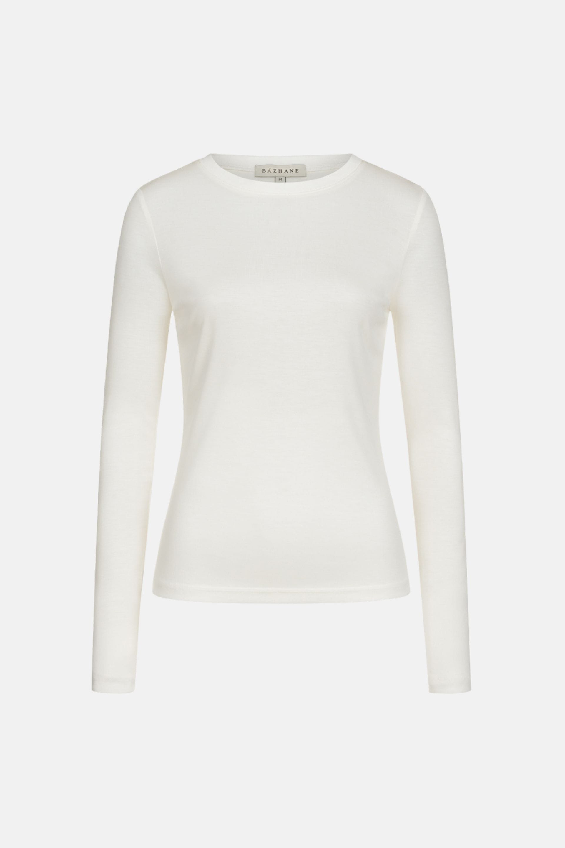 Longsleeve semi sheer fitted - WWT-LS1058-3-10 - Photo 1