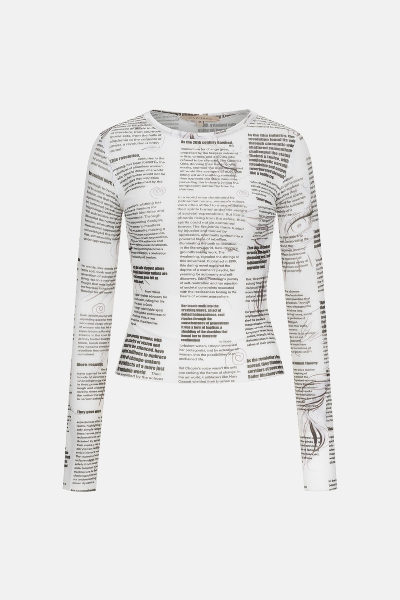 T-shirt manches longues Vintage - Photo 1