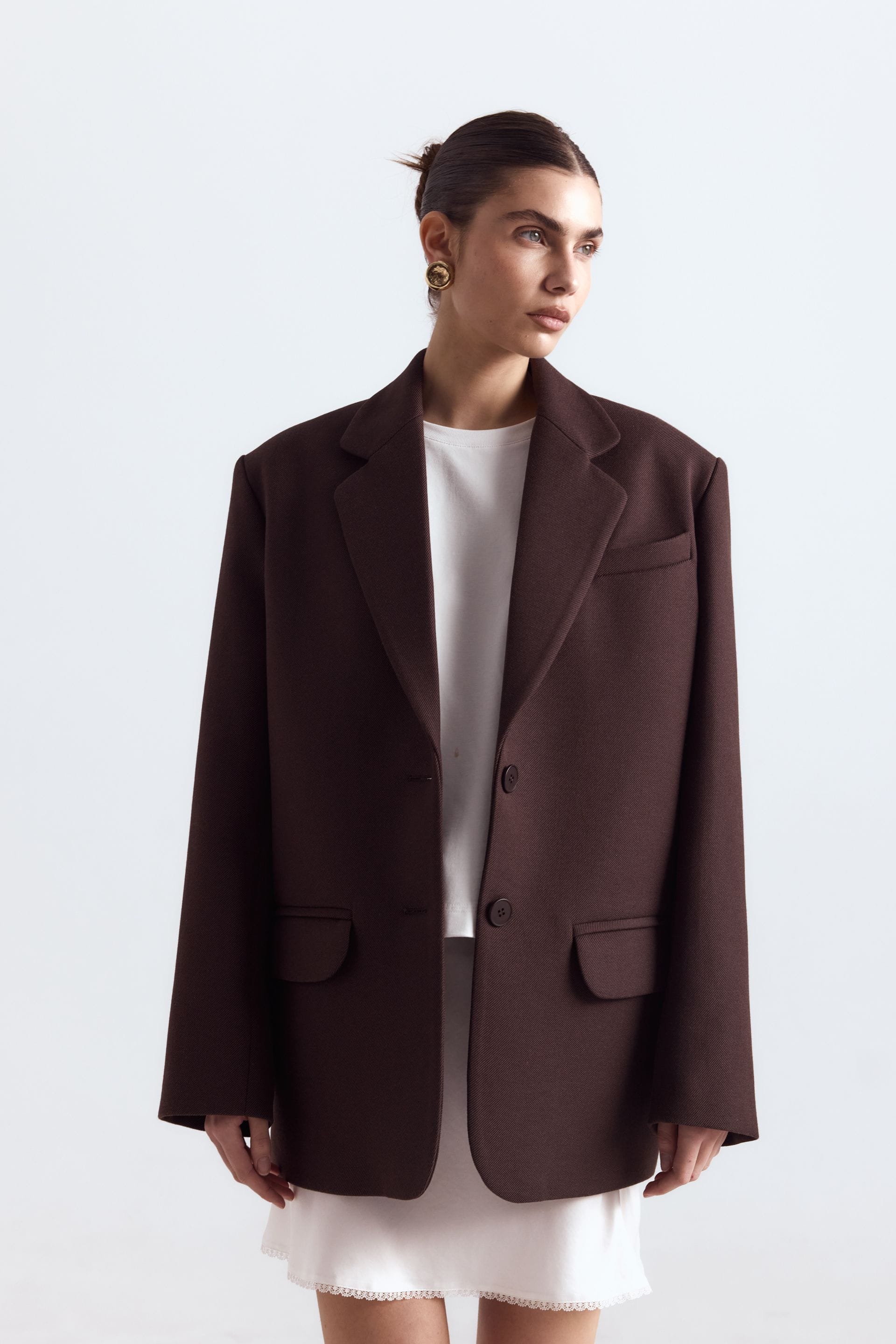 Manteau-veste oversize - WWU-JC1034-14-54 - Photo 3