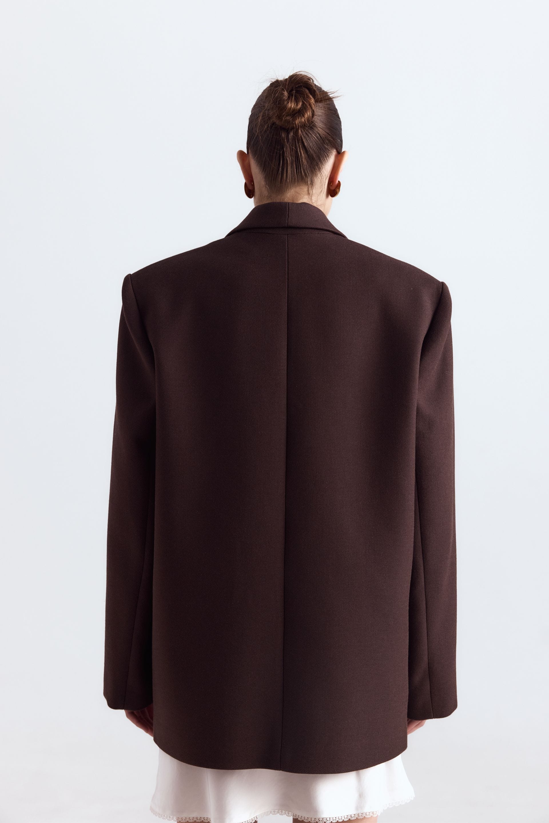 Manteau-veste oversize - WWU-JC1034-14-54 - Photo 4