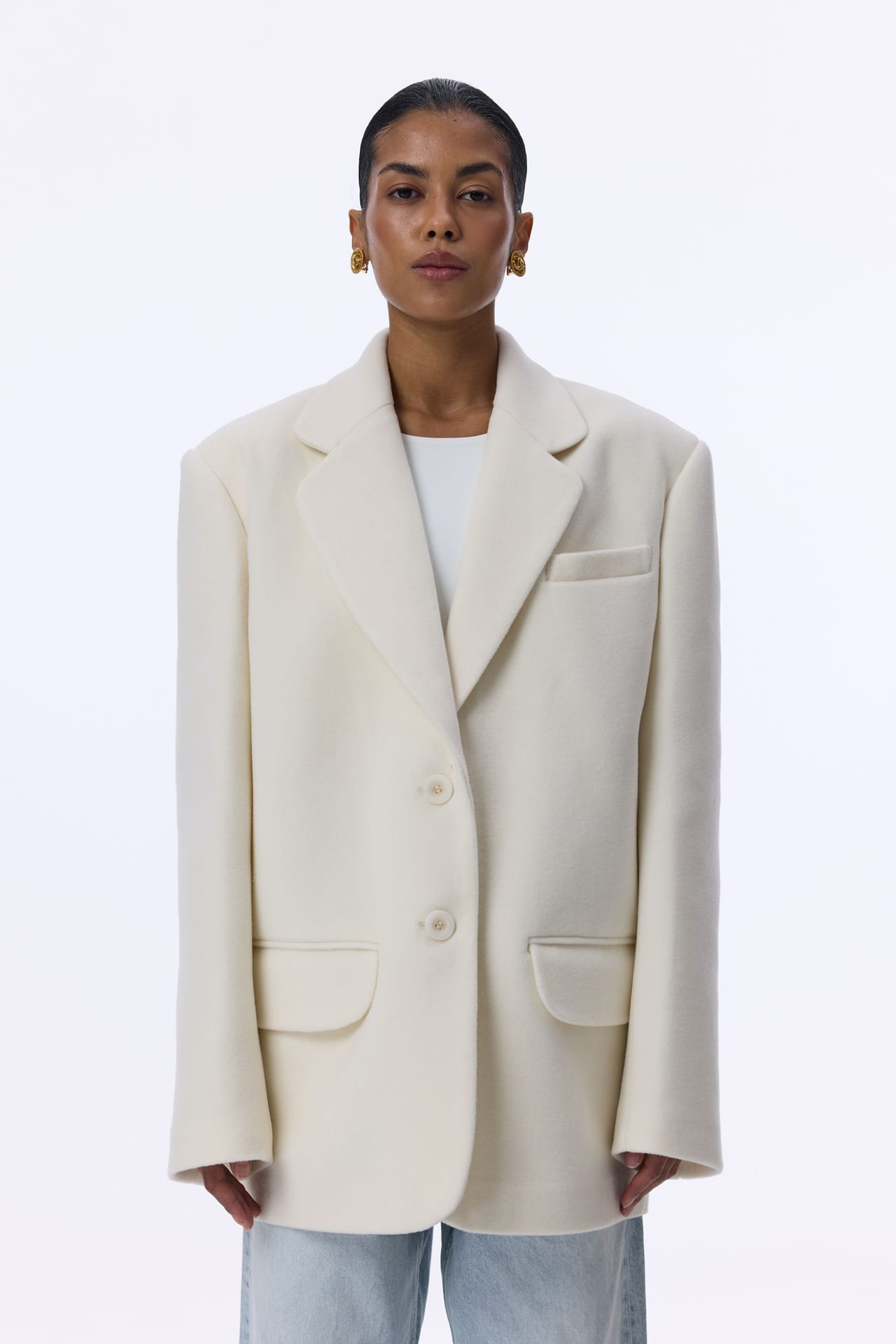 Manteau-veste oversize - Photo 1