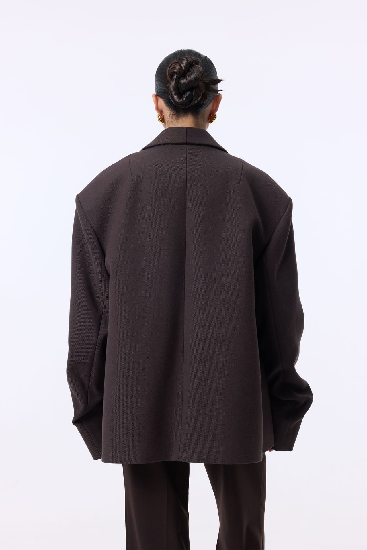 Manteau-veste avec fronces sur la manche - Photo 2