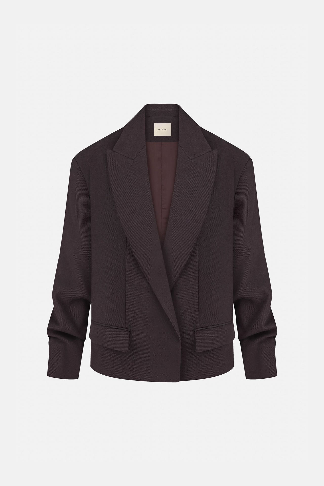 Manteau-veste avec fronces sur la manche - Photo 4