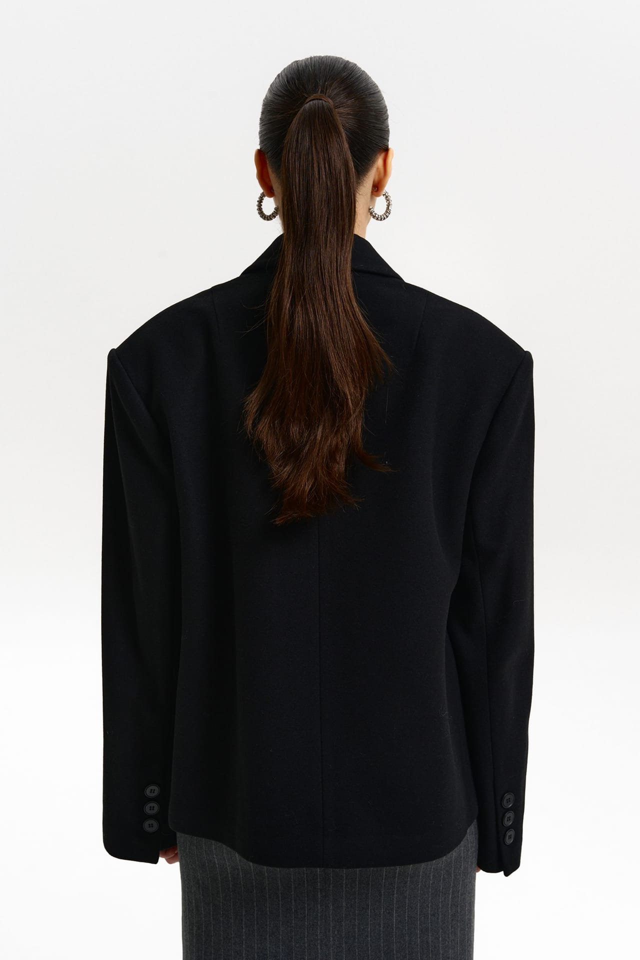 Manteau-veste oversize avec petit triangle - Photo 2