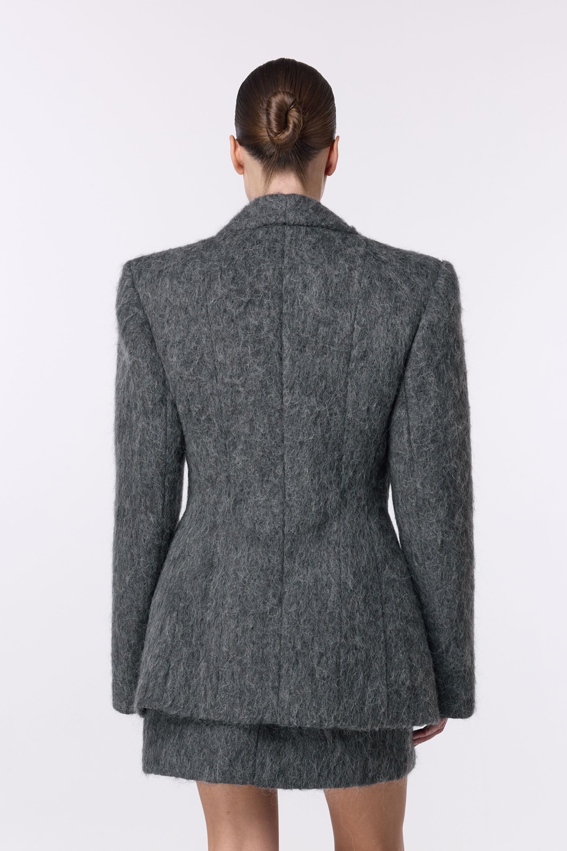 Manteau-veste Fuzzy Alpaca - WWU-JC1109-18-29 - Photo 2