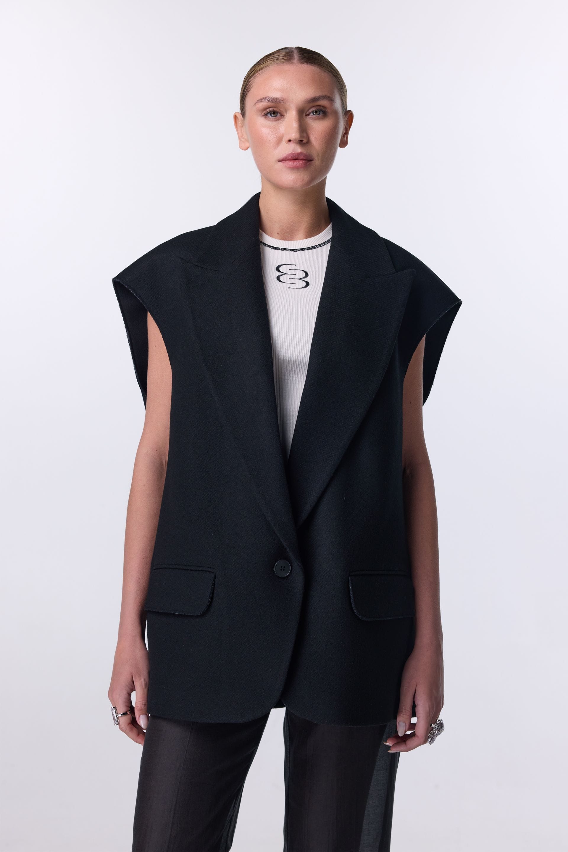 Lavish vest coat-jacket - WWU-JC1192-2-80 - Photo 1