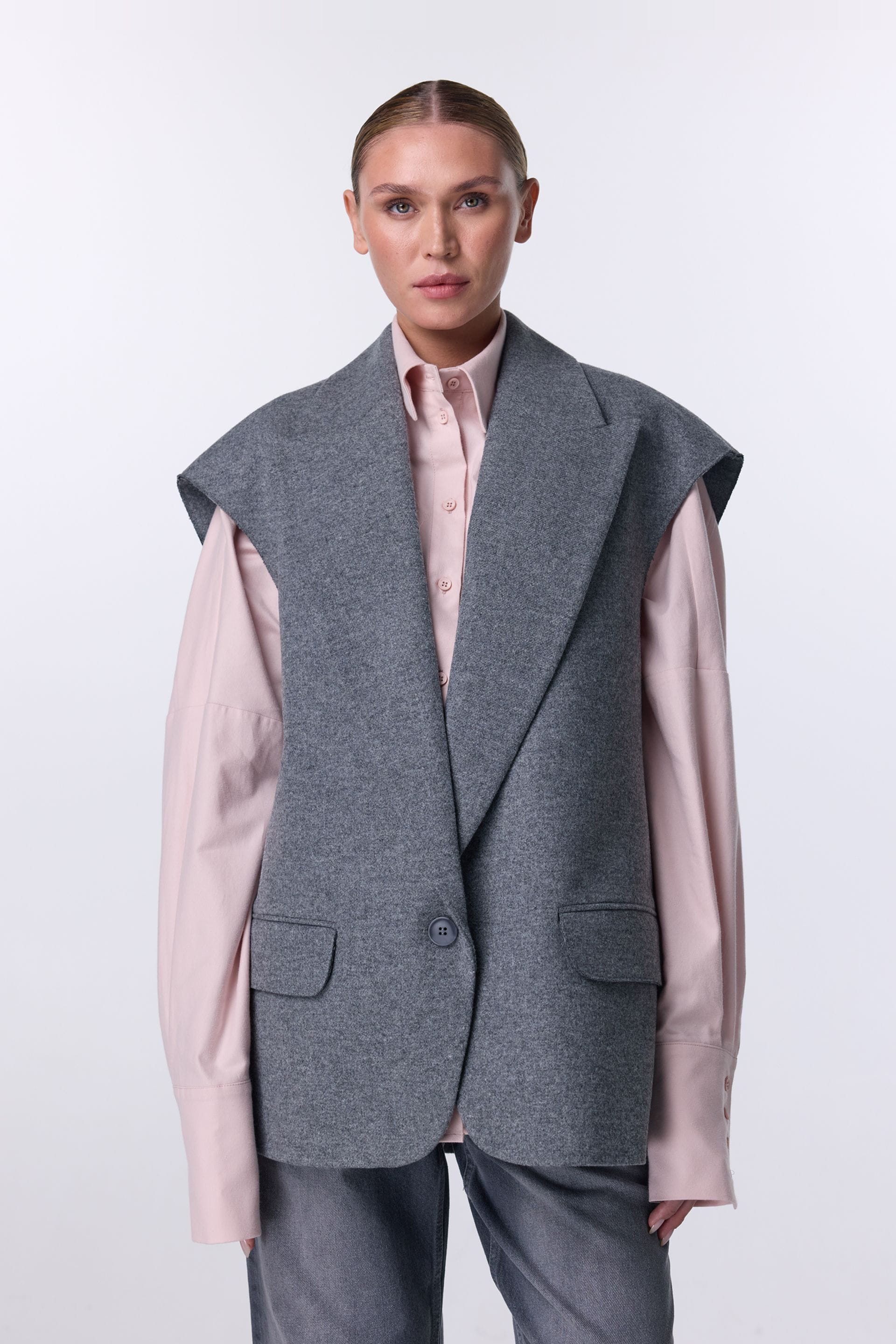 Lavish vest coat-jacket - WWU-JC1192-7-5 - Photo 1