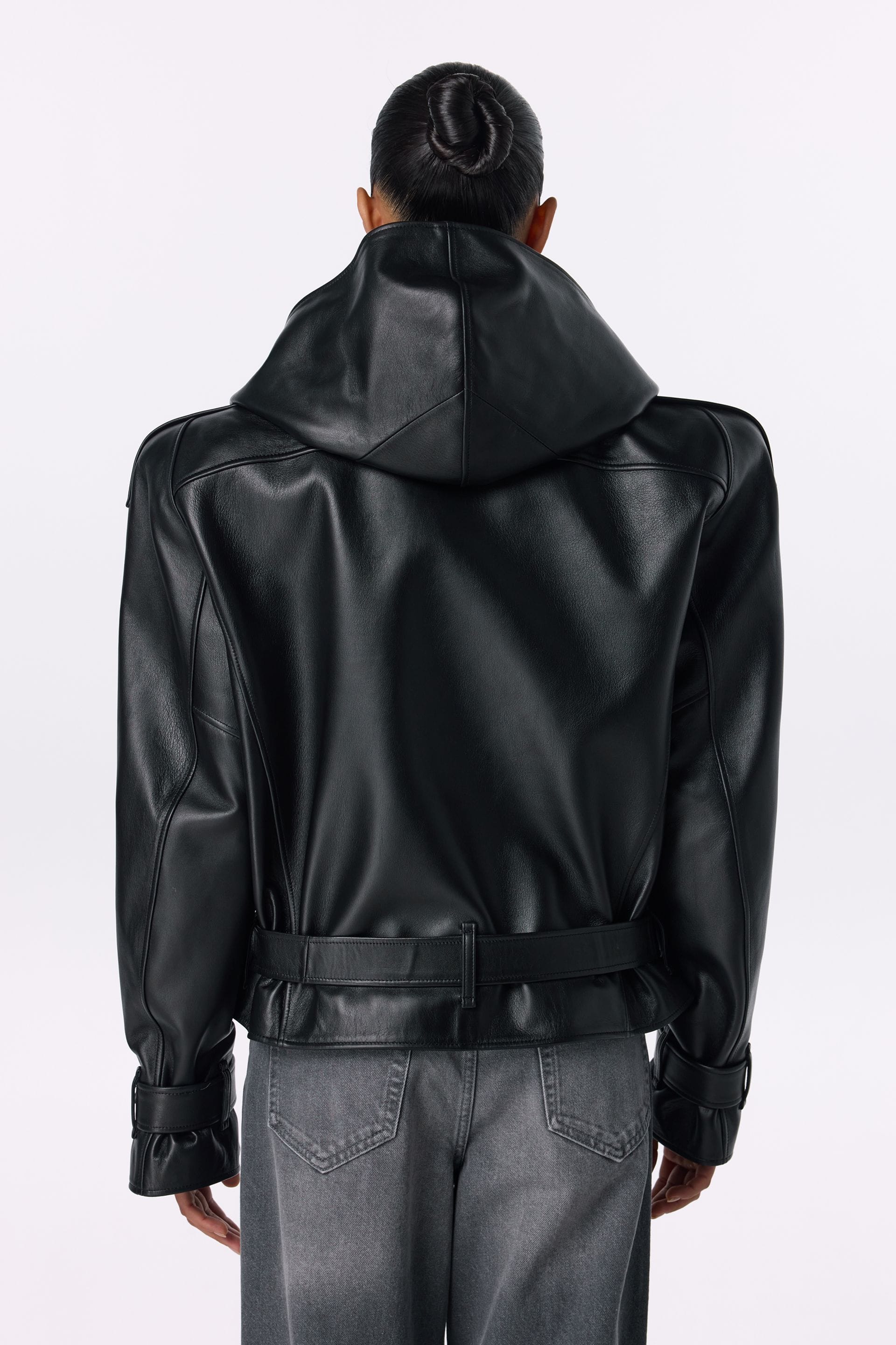 Veste en cuir Maverick - WWU-LJ96-2-70 - Photo 2