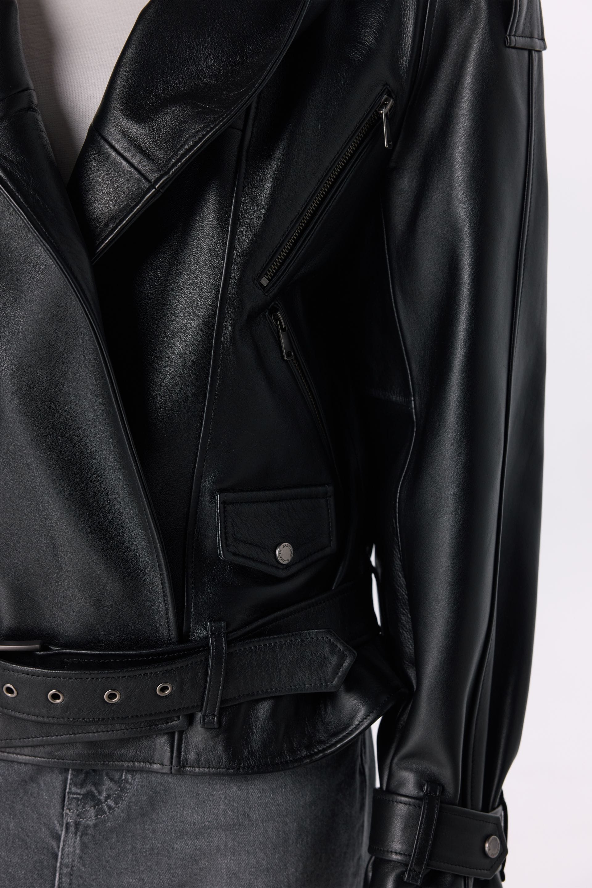 Veste en cuir Maverick - WWU-LJ96-2-70 - Photo 5