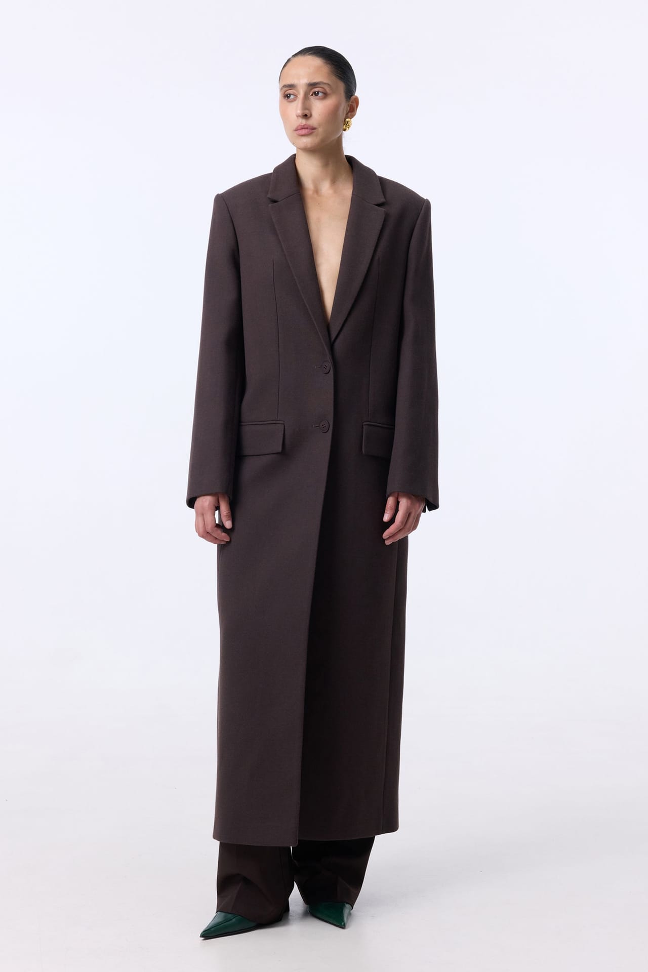 Straight cut coat - Photo 1