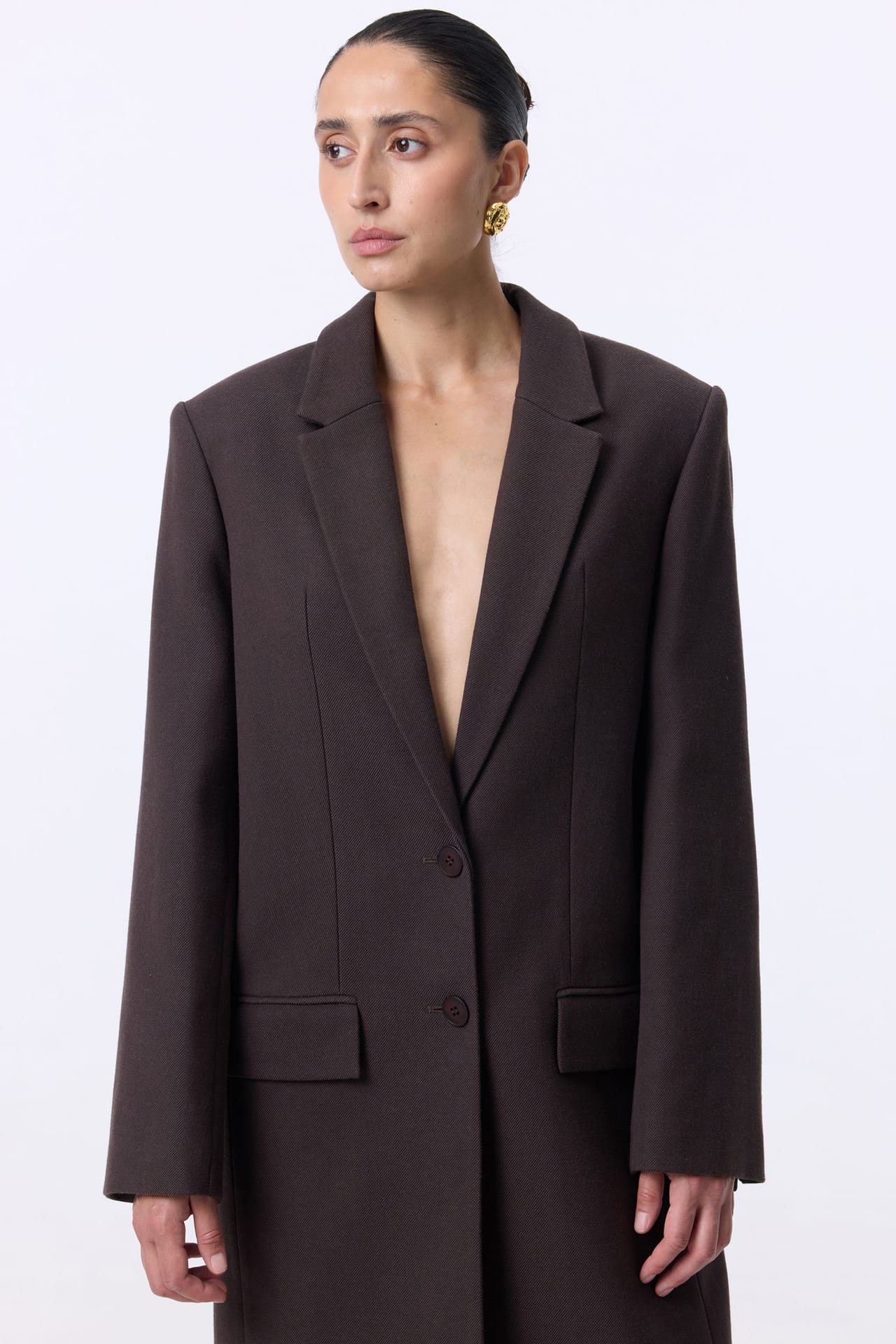 Straight cut coat - Photo 6