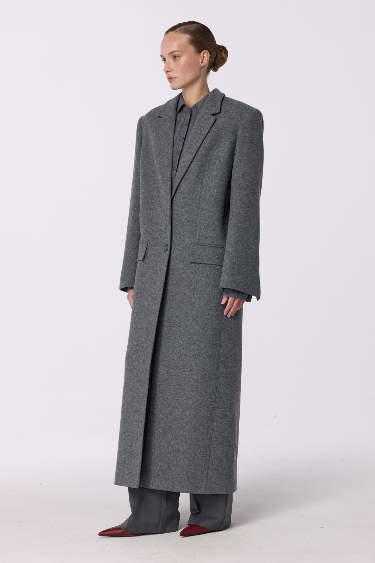 Manteau à la coupe droite - Photo 6