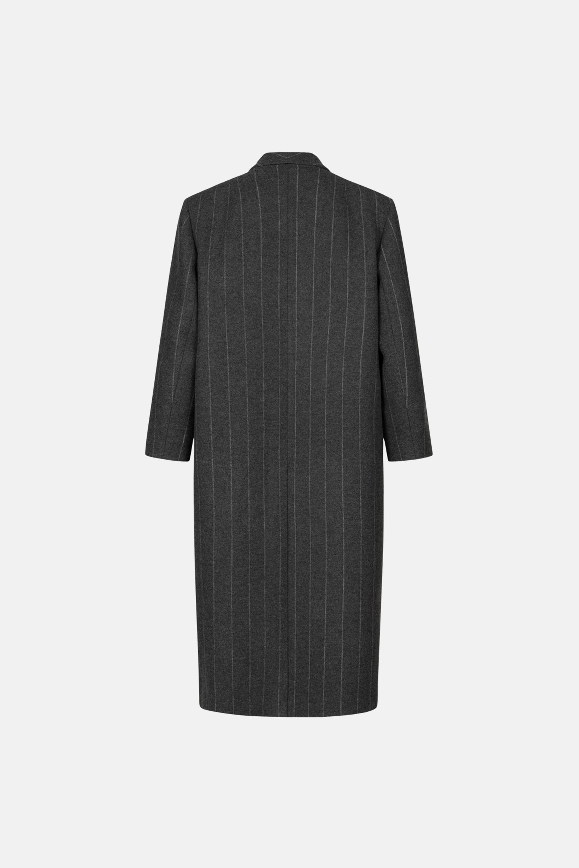Oversized straight-cut coat - WWU-OC108-10-5 - Photo 4