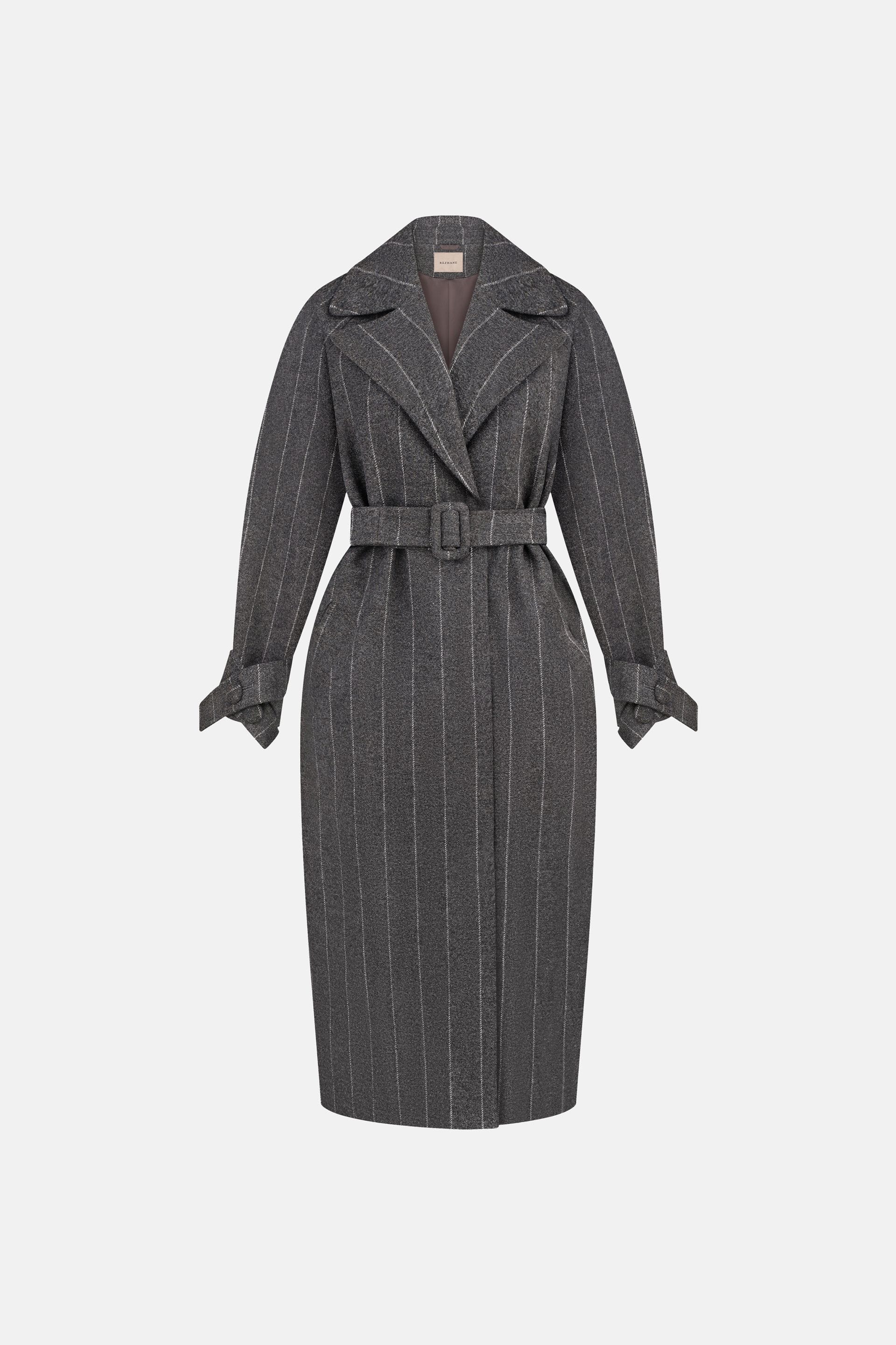 Maxi coat with dropped sleeves - WWU-OC110-10-5 - Photo 3