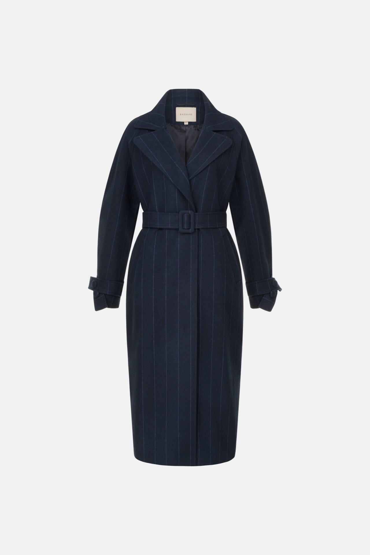 Maxi coat with dropped sleeves - Photo 1