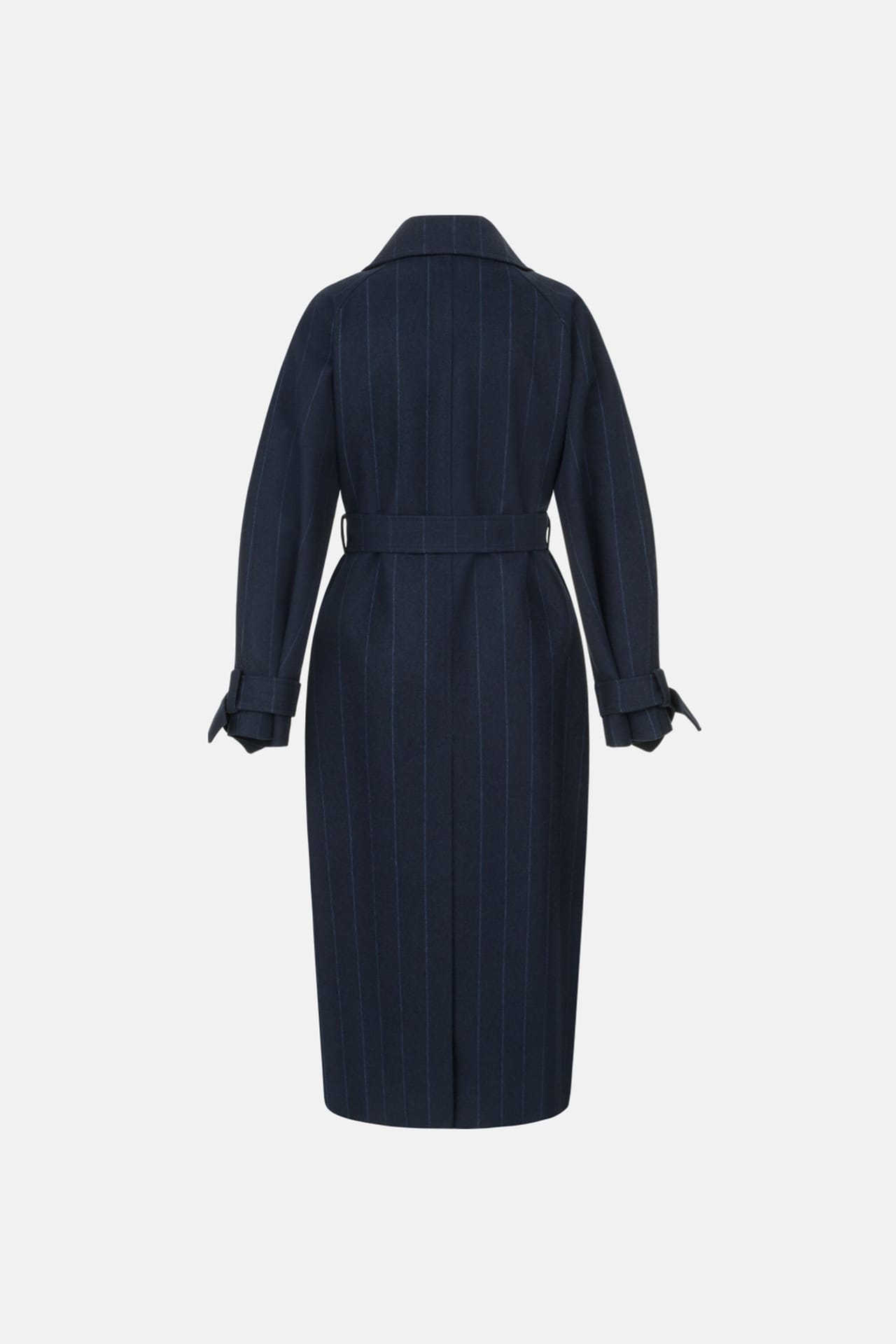 Maxi coat with dropped sleeves - Photo 2