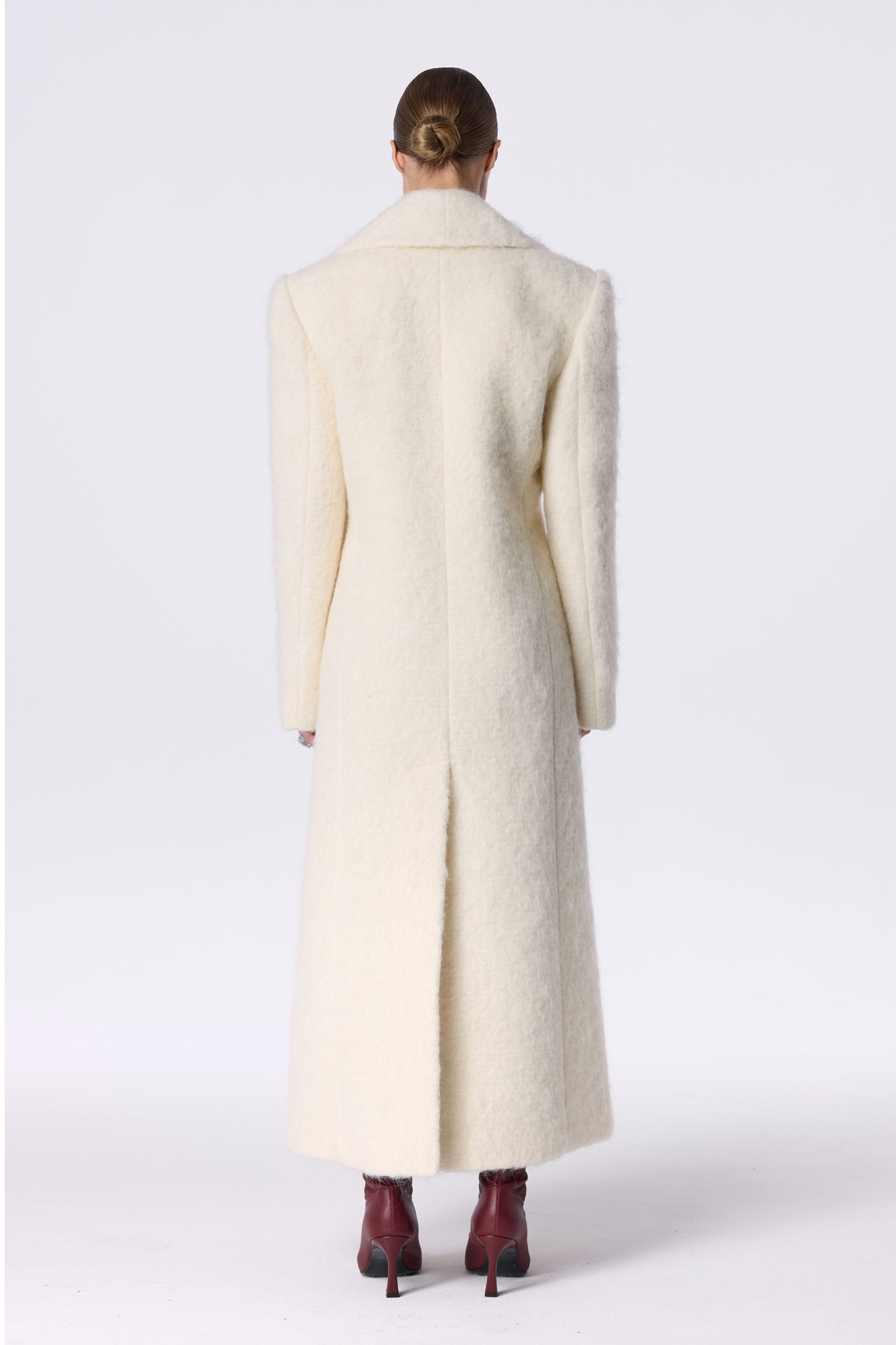 Manteau en alpaga Snug - WWU-OC1157-3-29 - Photo 2