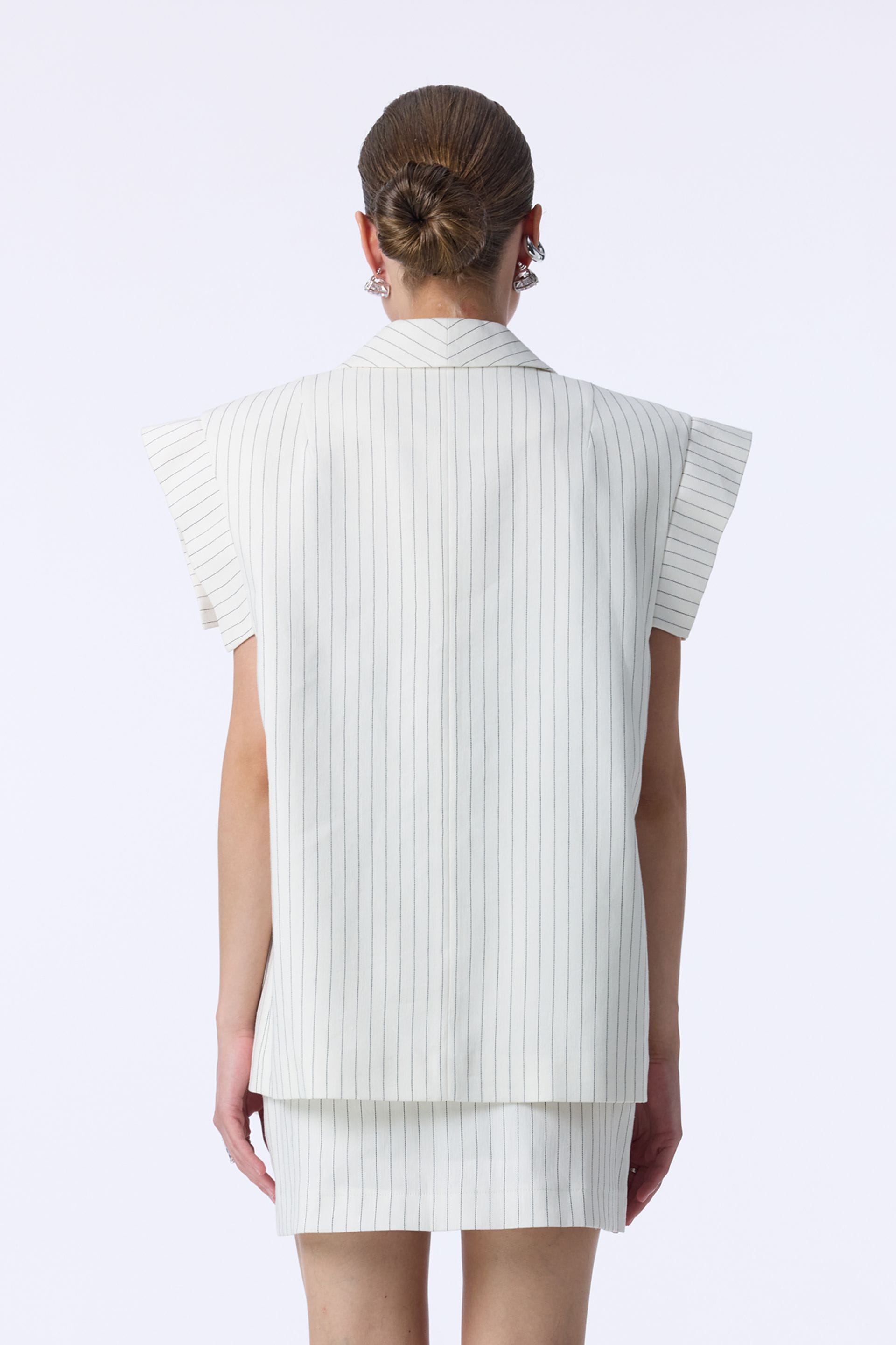 Gilet en lin Vivid - WWU-VS1135-4-8 - Photo 2