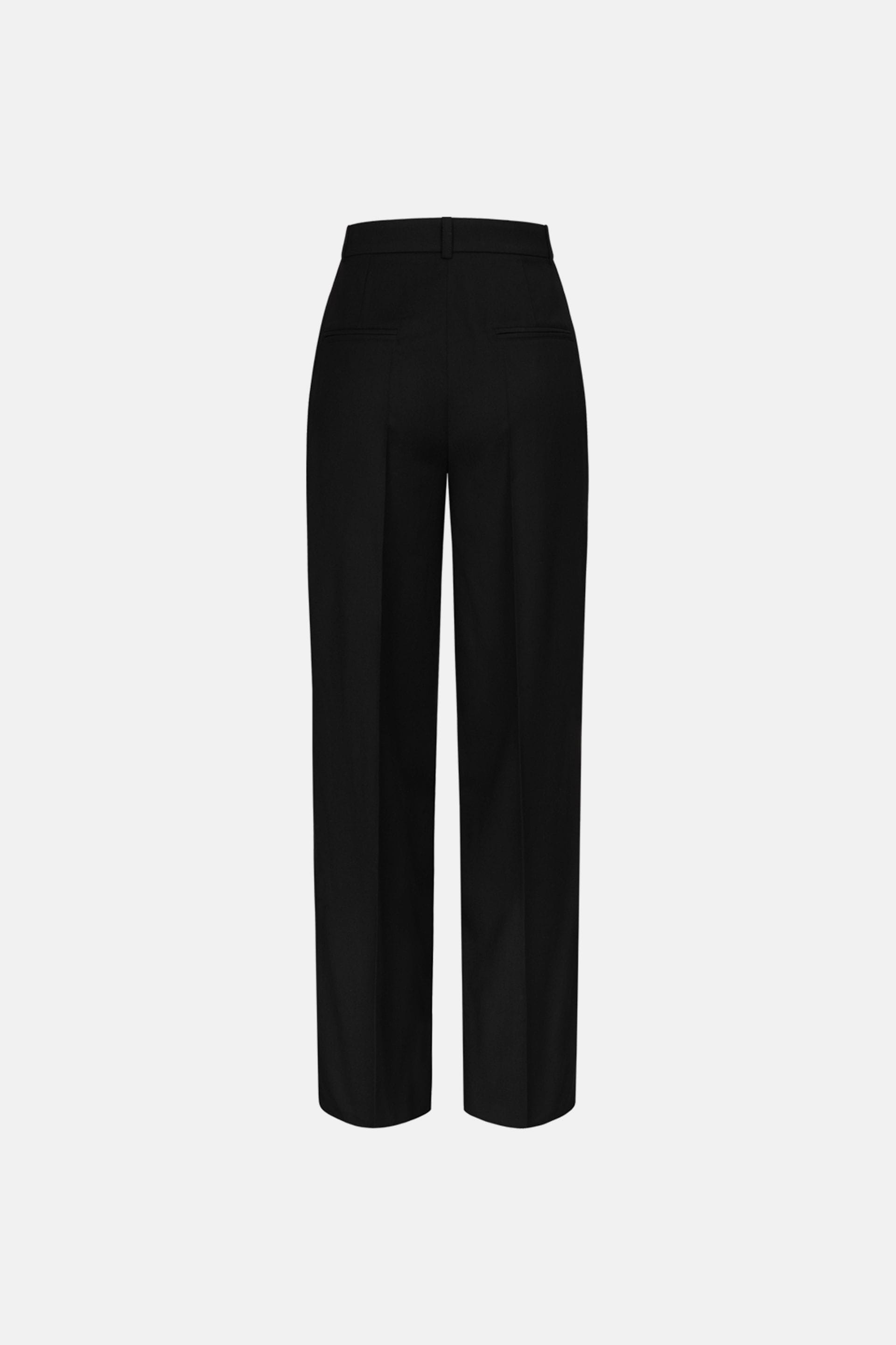 Go to product page - Pantalon en coton taille moyenne avec plis Pantalon en coton taille moyenne avec plis - WWB-P1015-2-11 - Photo 4