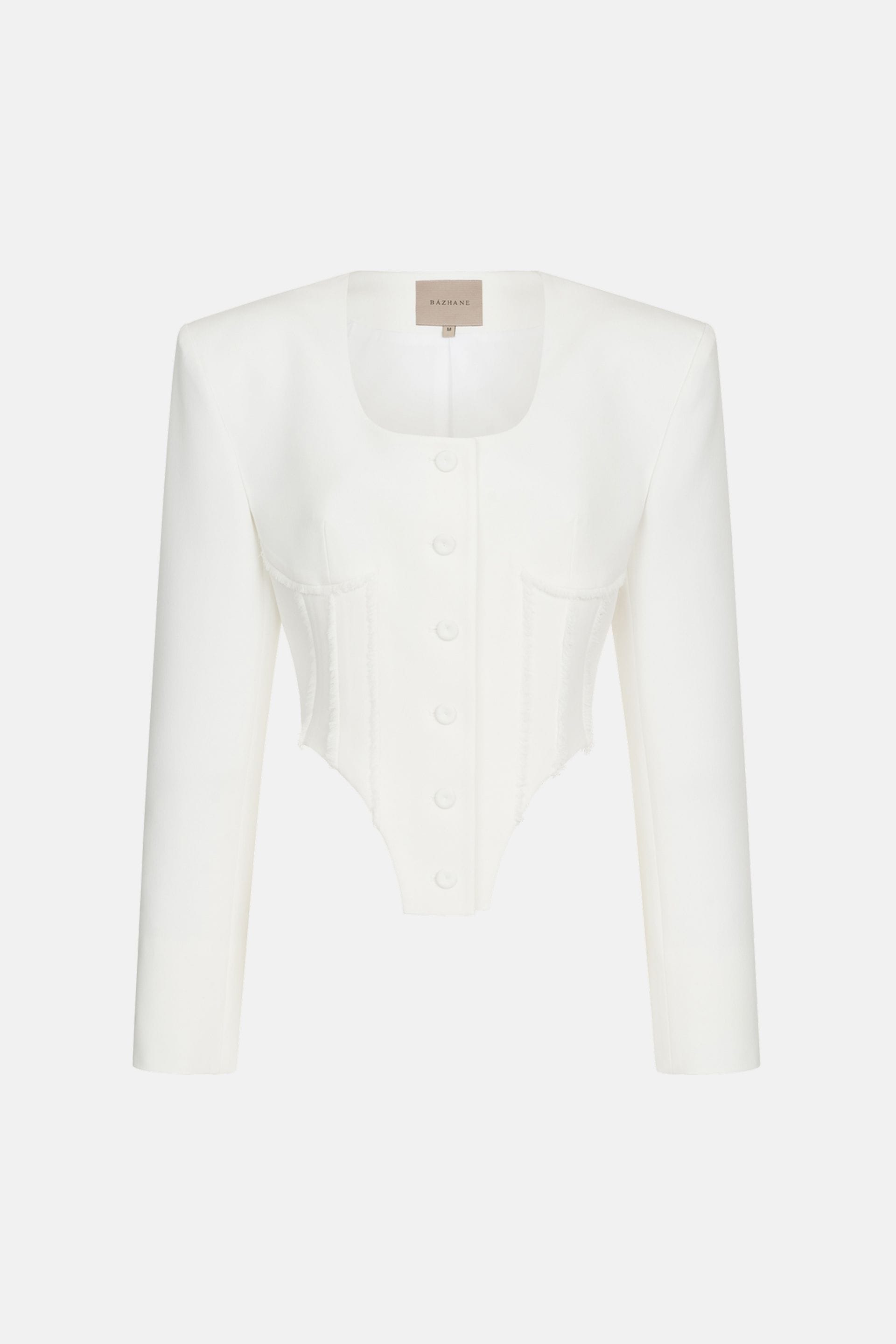 Go to product page - Blazer en coton Corset Blazer en coton Corset - WWT-J1122-3-12 - Photo 3