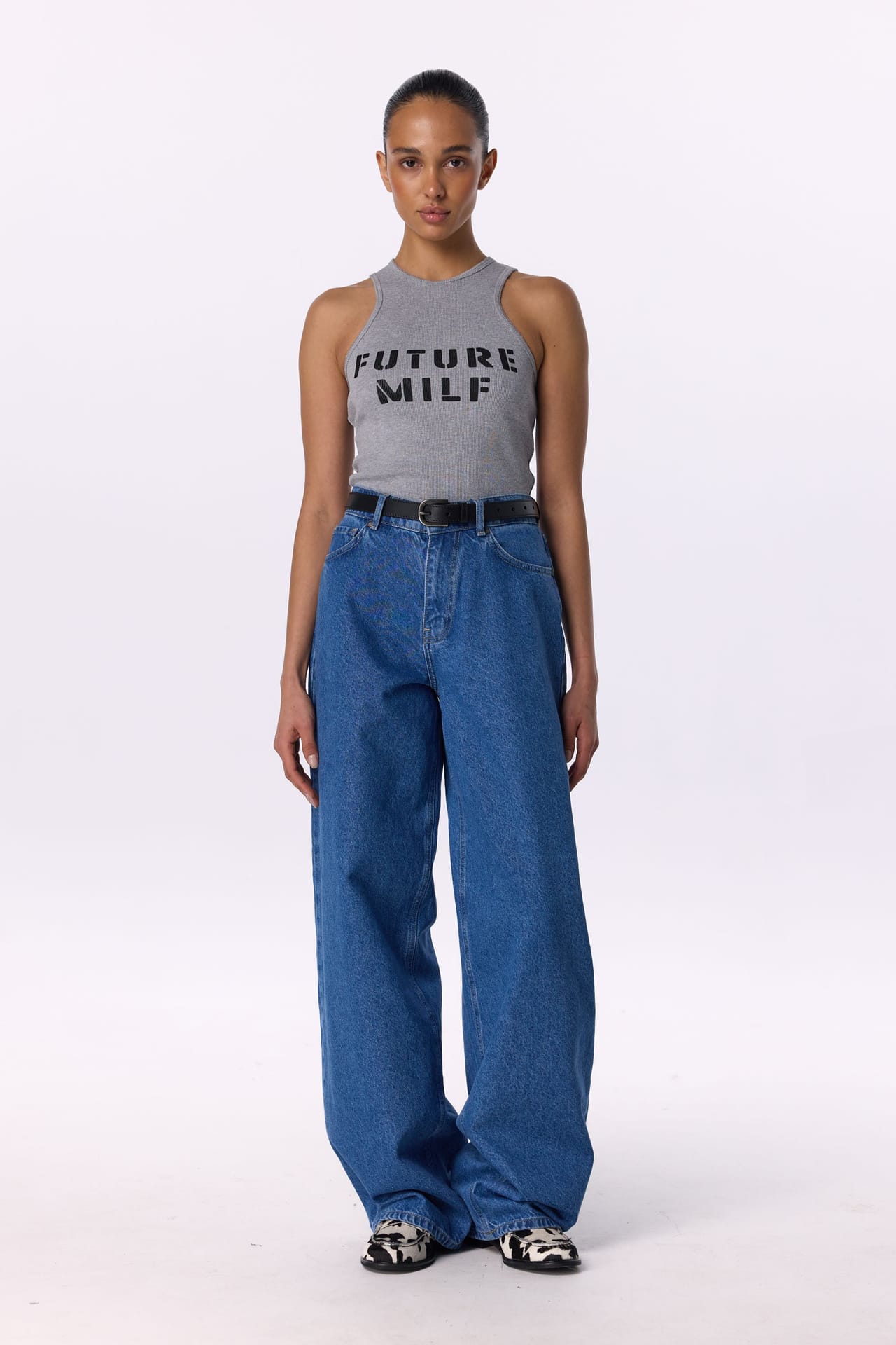 Zoom in - Jean coupe large Jean coupe large - Photo 3