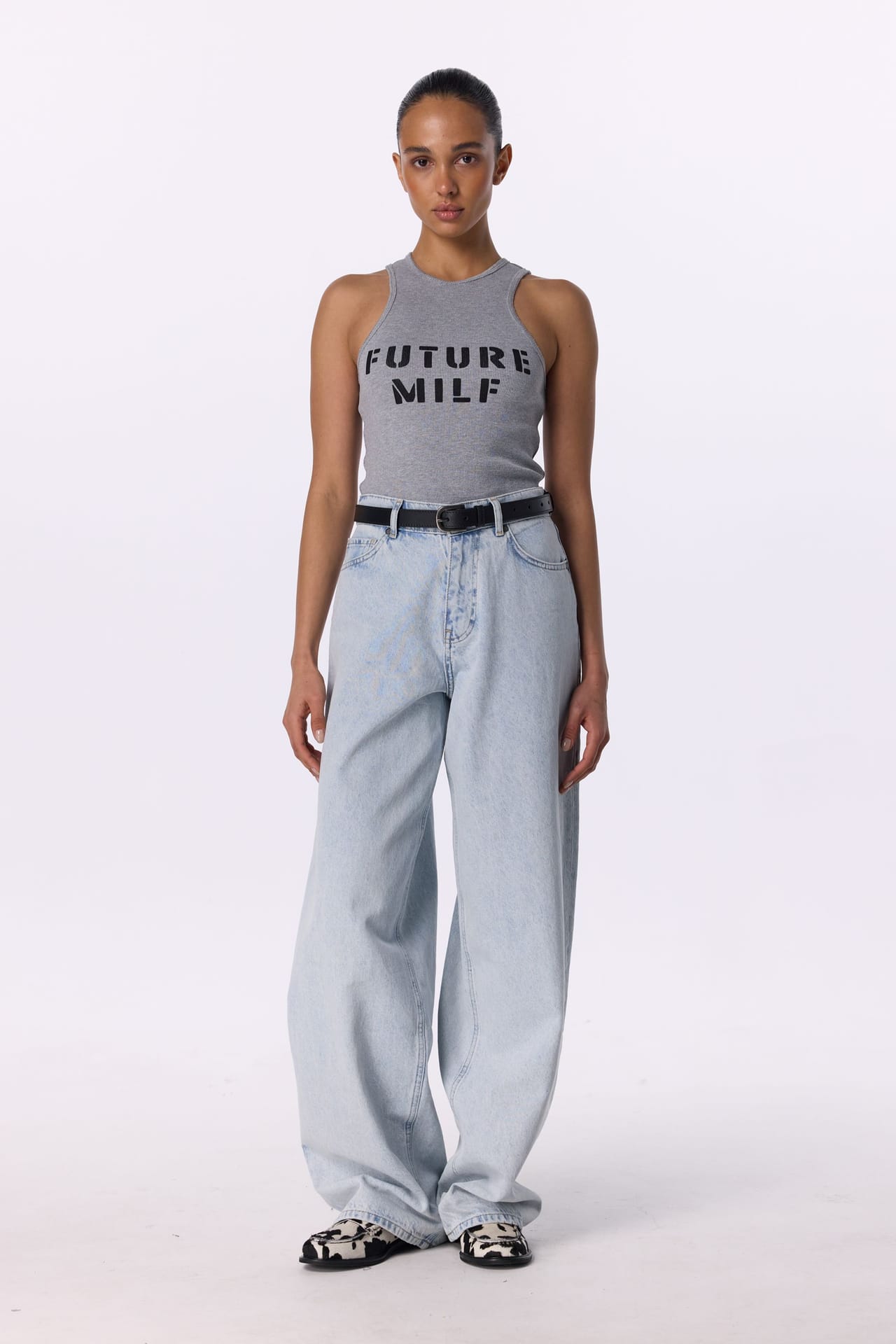 Zoom in - Jean coupe large Jean coupe large - Photo 3