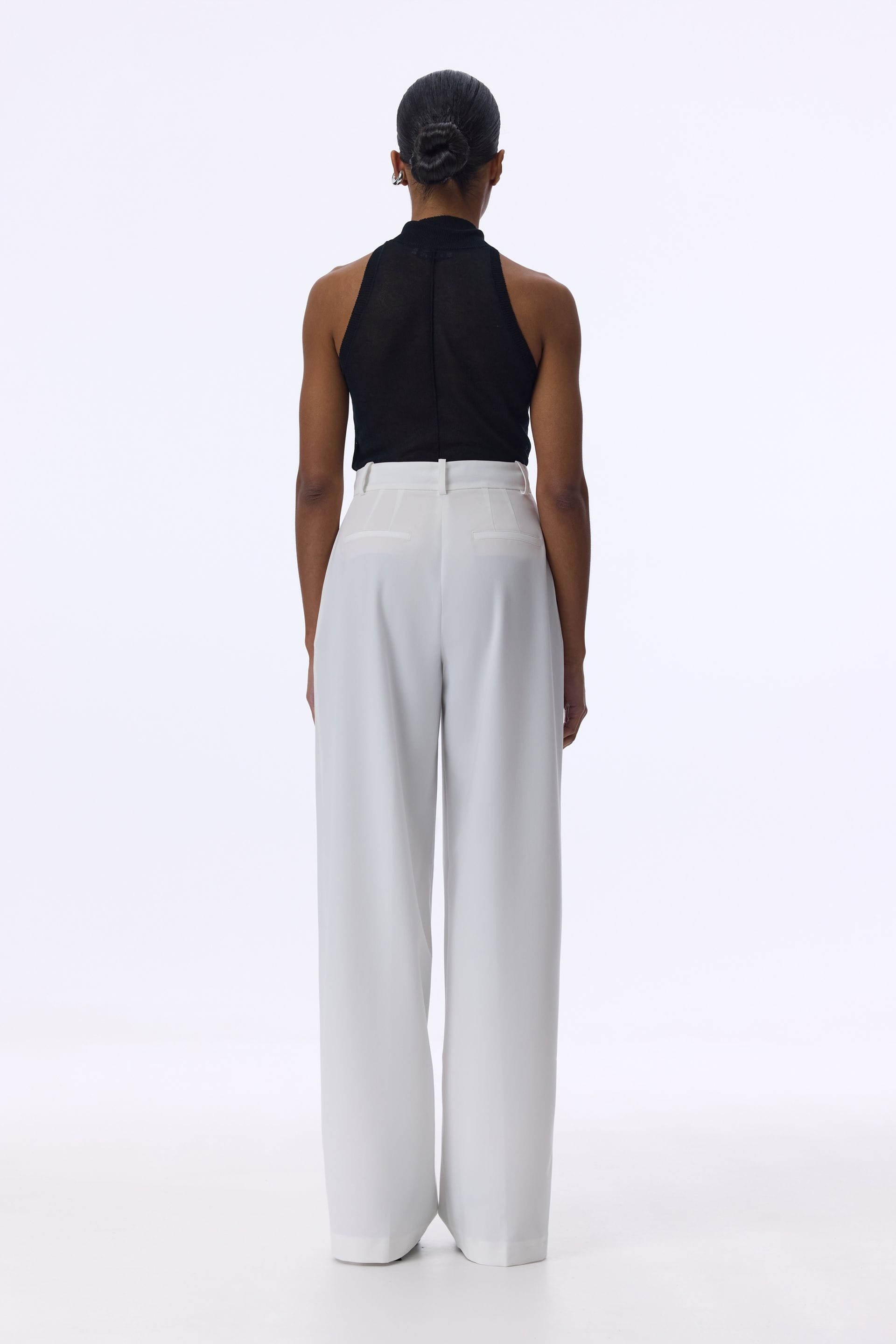 Go to product page - Pantalon en coton Relax à taille moyenne Pantalon en coton Relax à taille moyenne - WWB-P1068-3-12 - Photo 2
