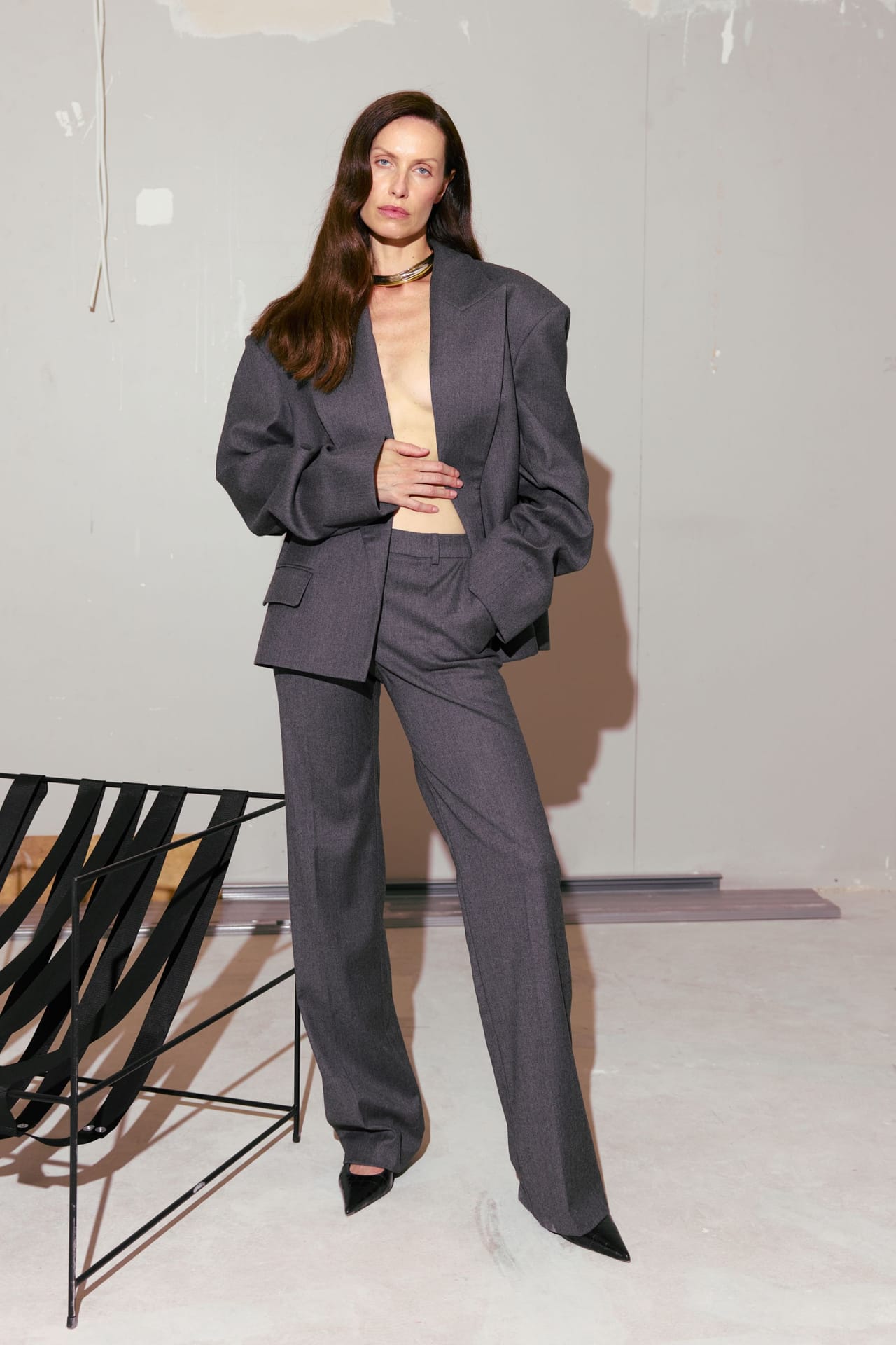 Zoom in - Slick tailored wool pants Slick tailored wool pants - Photo 3
