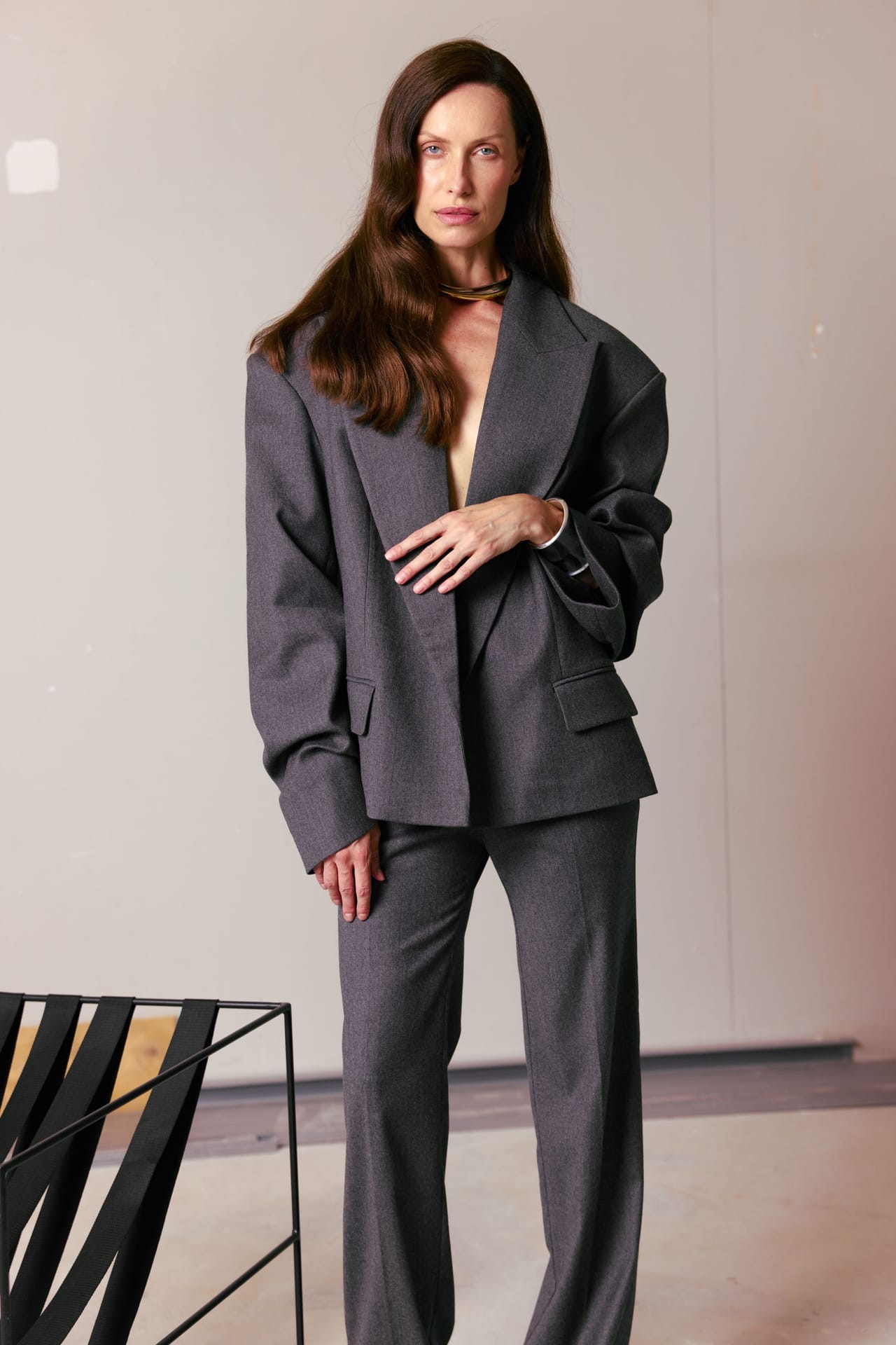 Zoom in - Slick tailored wool pants Slick tailored wool pants - Photo 5