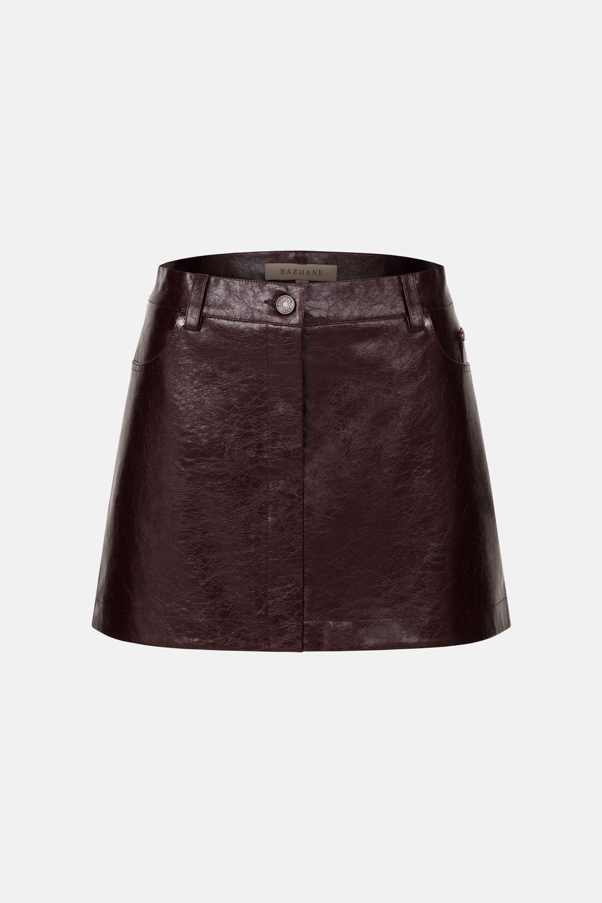 Vinous mini skirt image