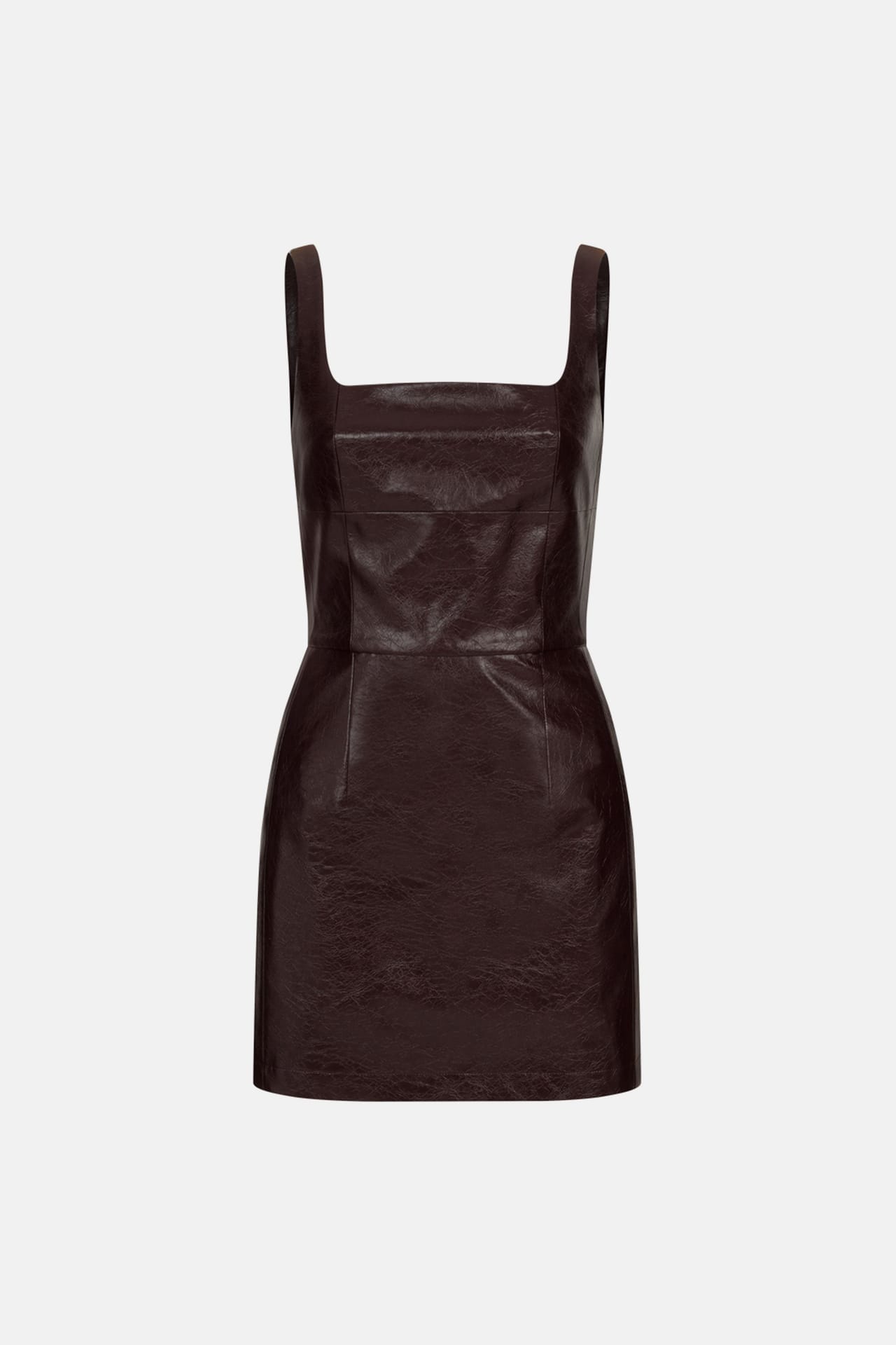 Zoom in - Vinous mini dress Vinous mini dress - Photo 1