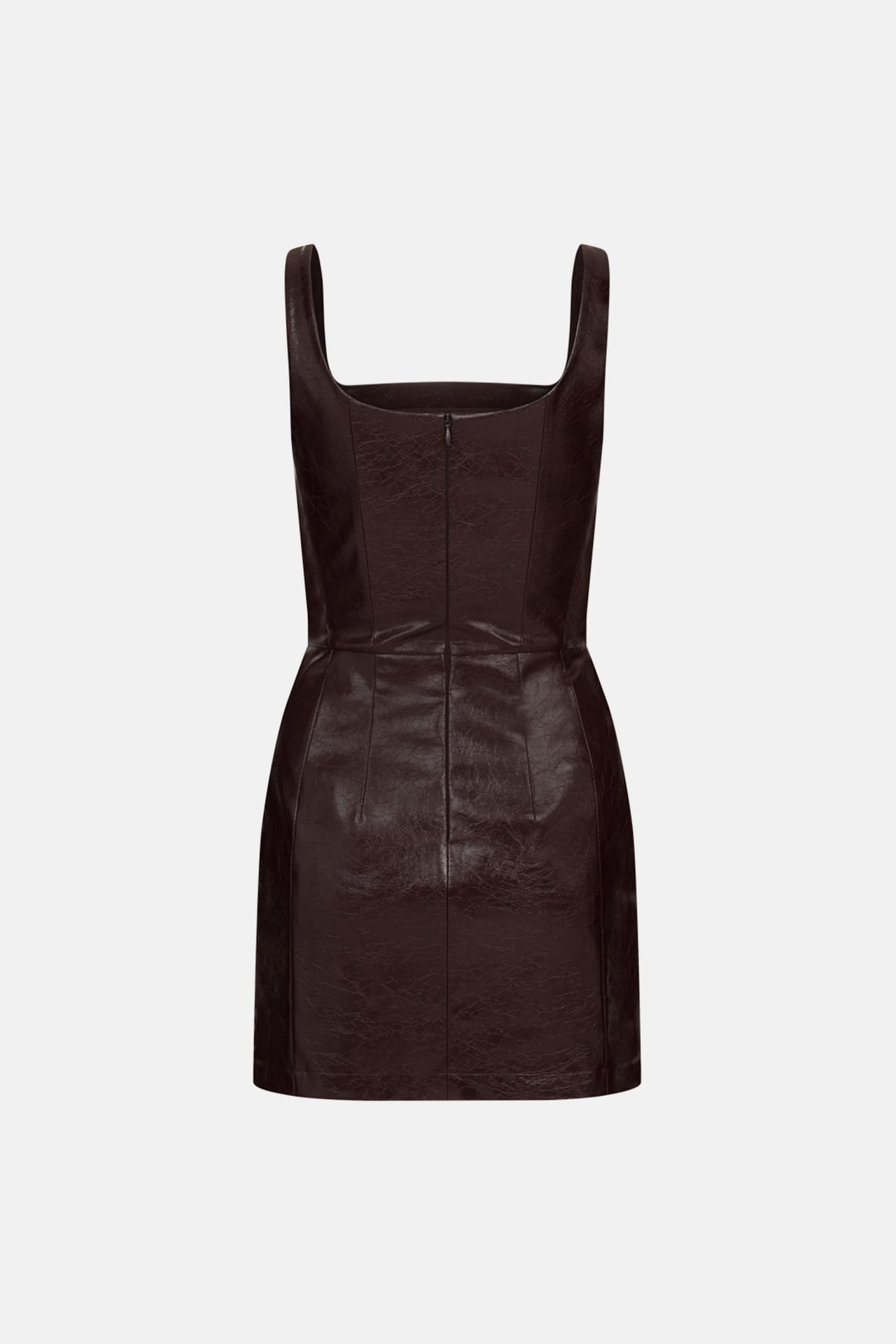 Zoom in - Vinous mini dress Vinous mini dress - Photo 2