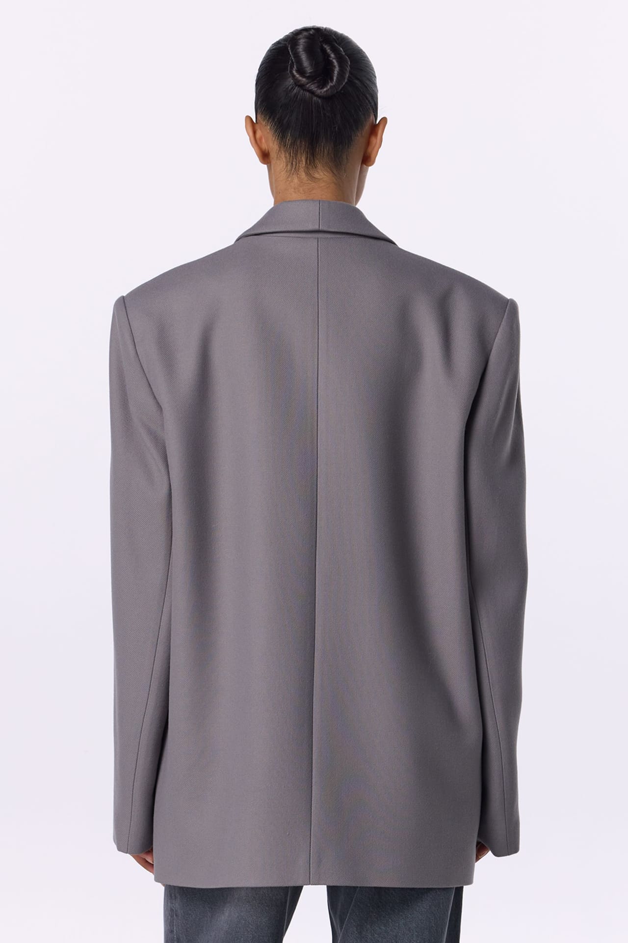 Zoom in - Manteau-veste oversize Manteau-veste oversize - Photo 4