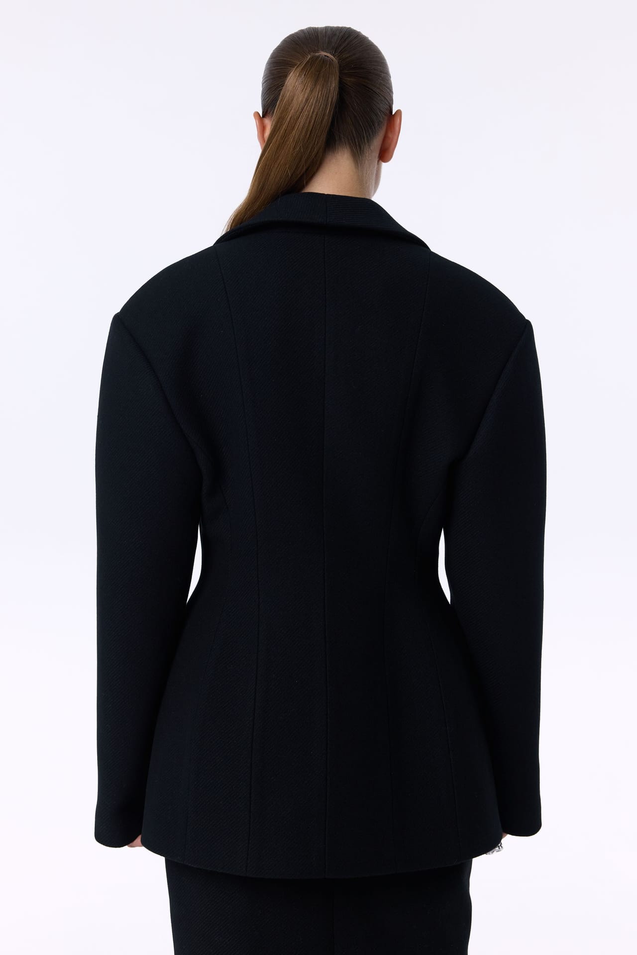 Zoom in - Hourglass coat-jacket Hourglass coat-jacket - Photo 4