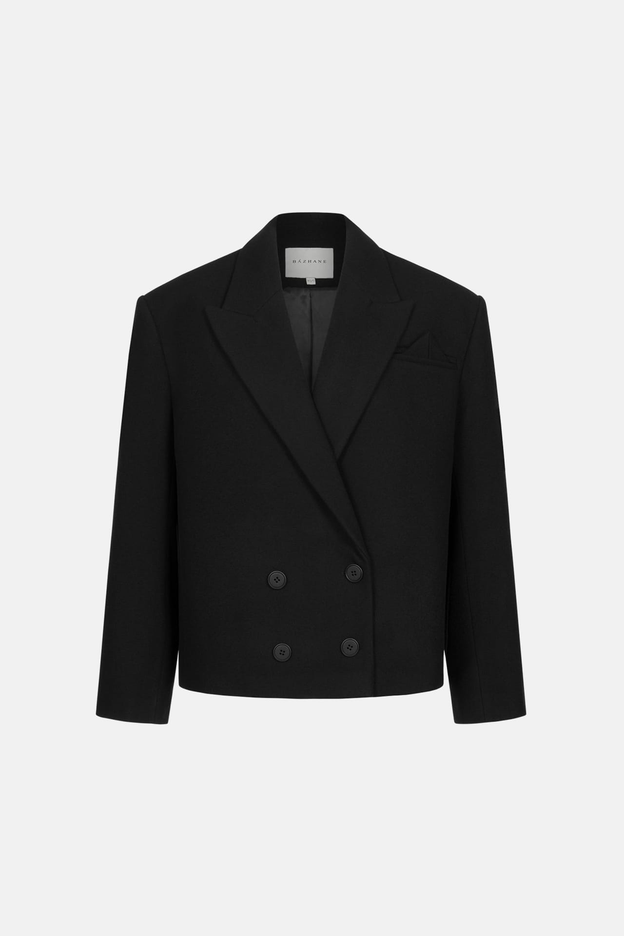 Zoom in - Manteau-veste oversize avec petit triangle Manteau-veste oversize avec petit triangle - Photo 1