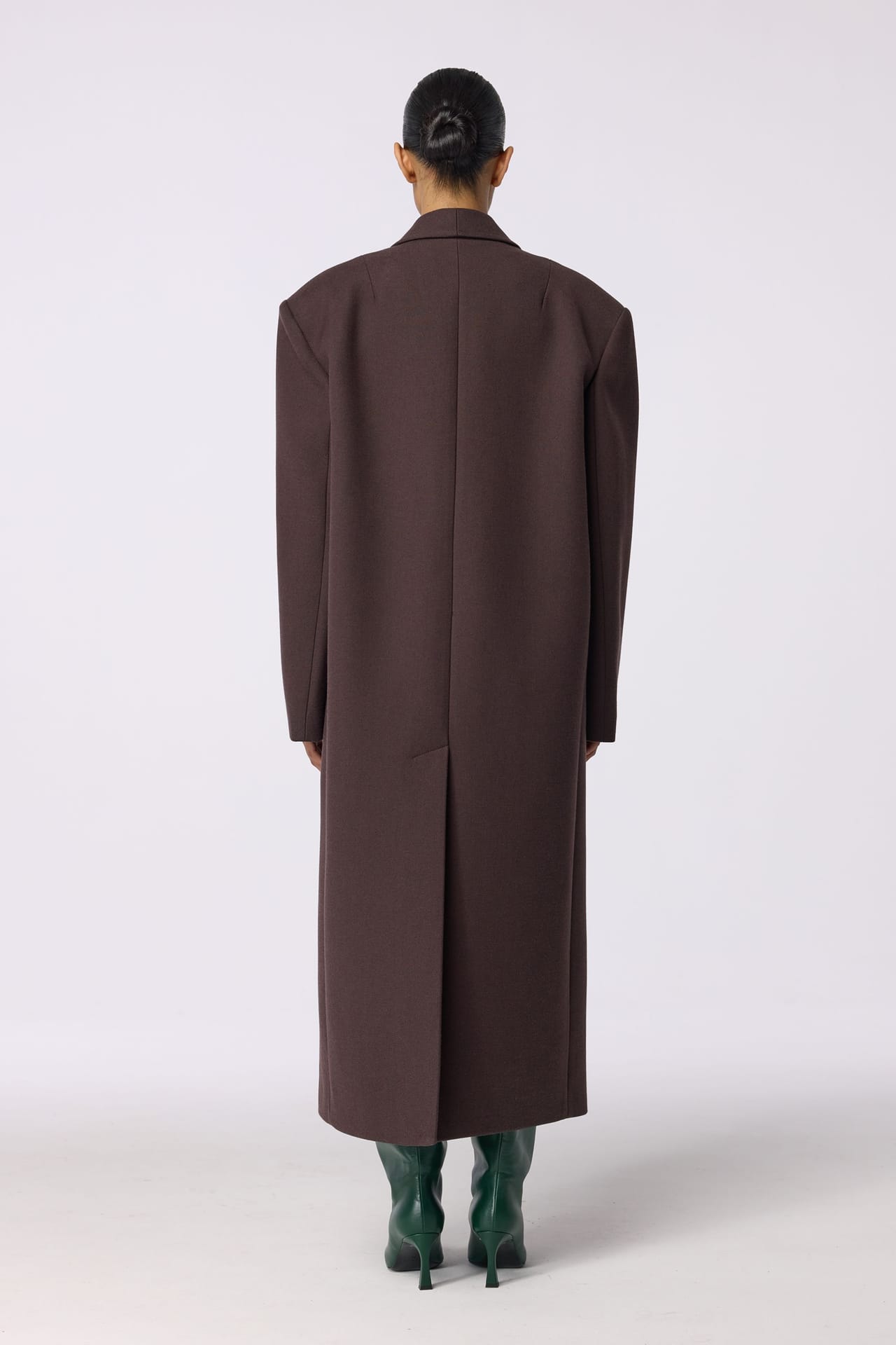 Zoom in - Manteau maxi à manches tombantes Manteau maxi à manches tombantes - Photo 4