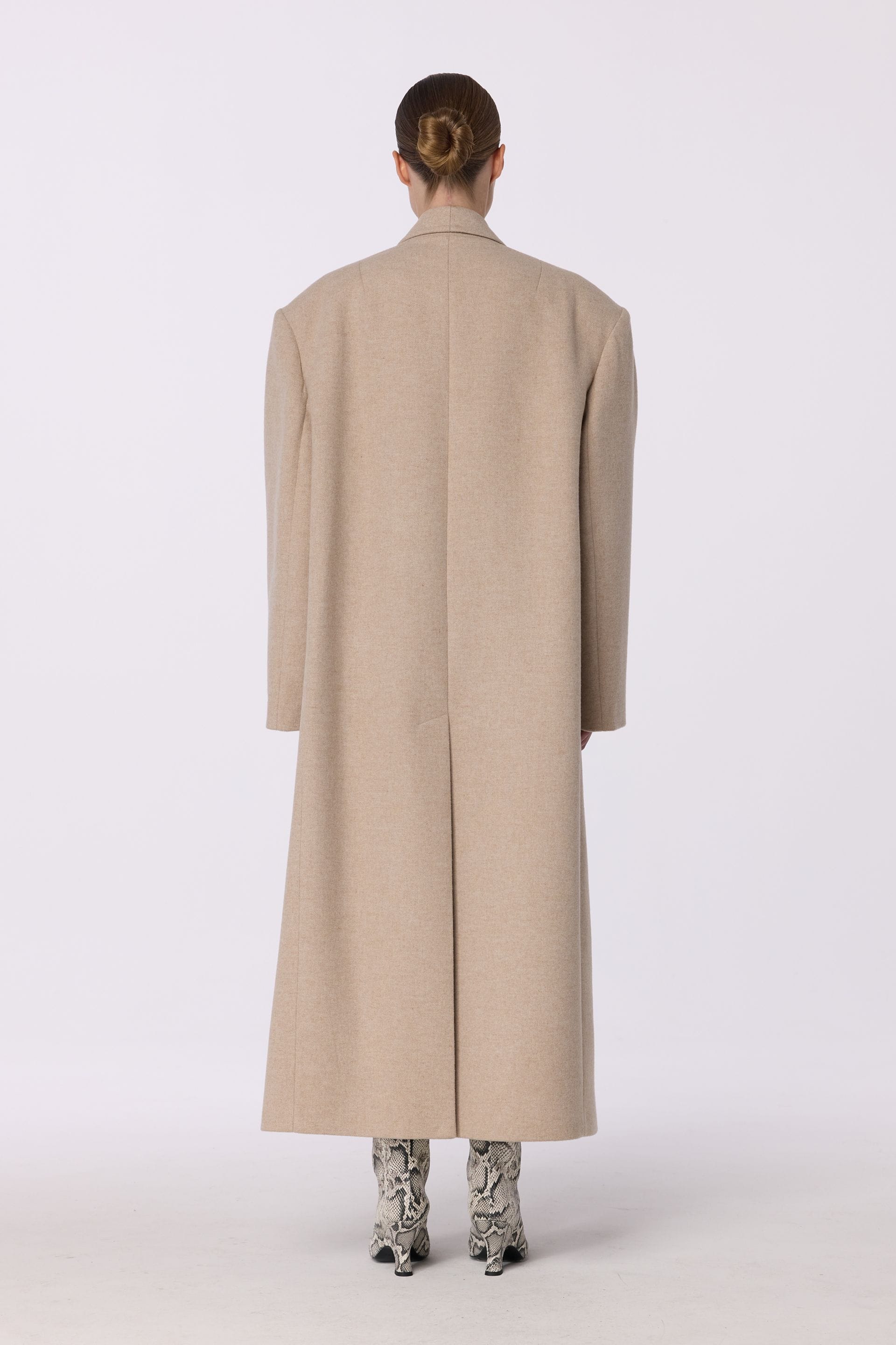 Go to product page - Manteau maxi à manches tombantes Manteau maxi à manches tombantes - WWU-OC108-5-5 - Photo 4