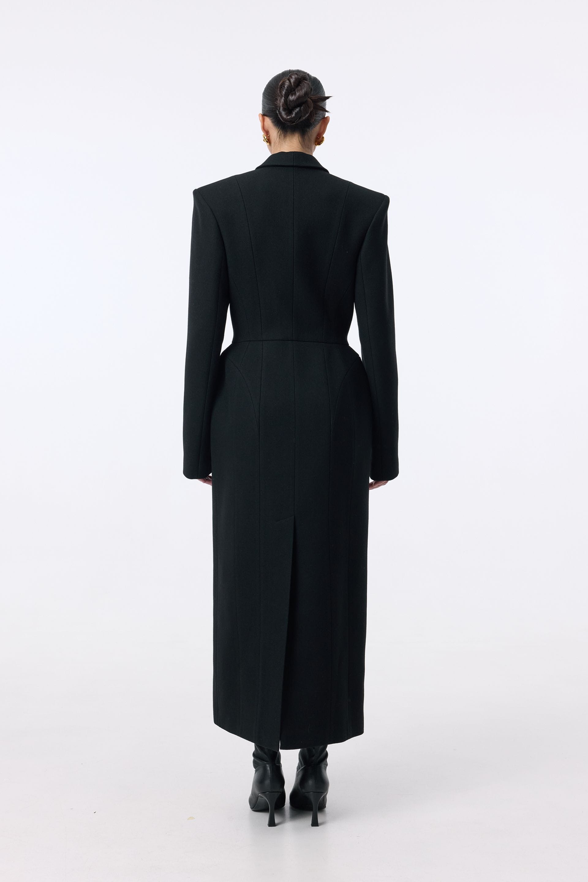 Go to product page - Manteau Noir Manteau Noir - WWU-OC1159-2-25-176 - Photo 4