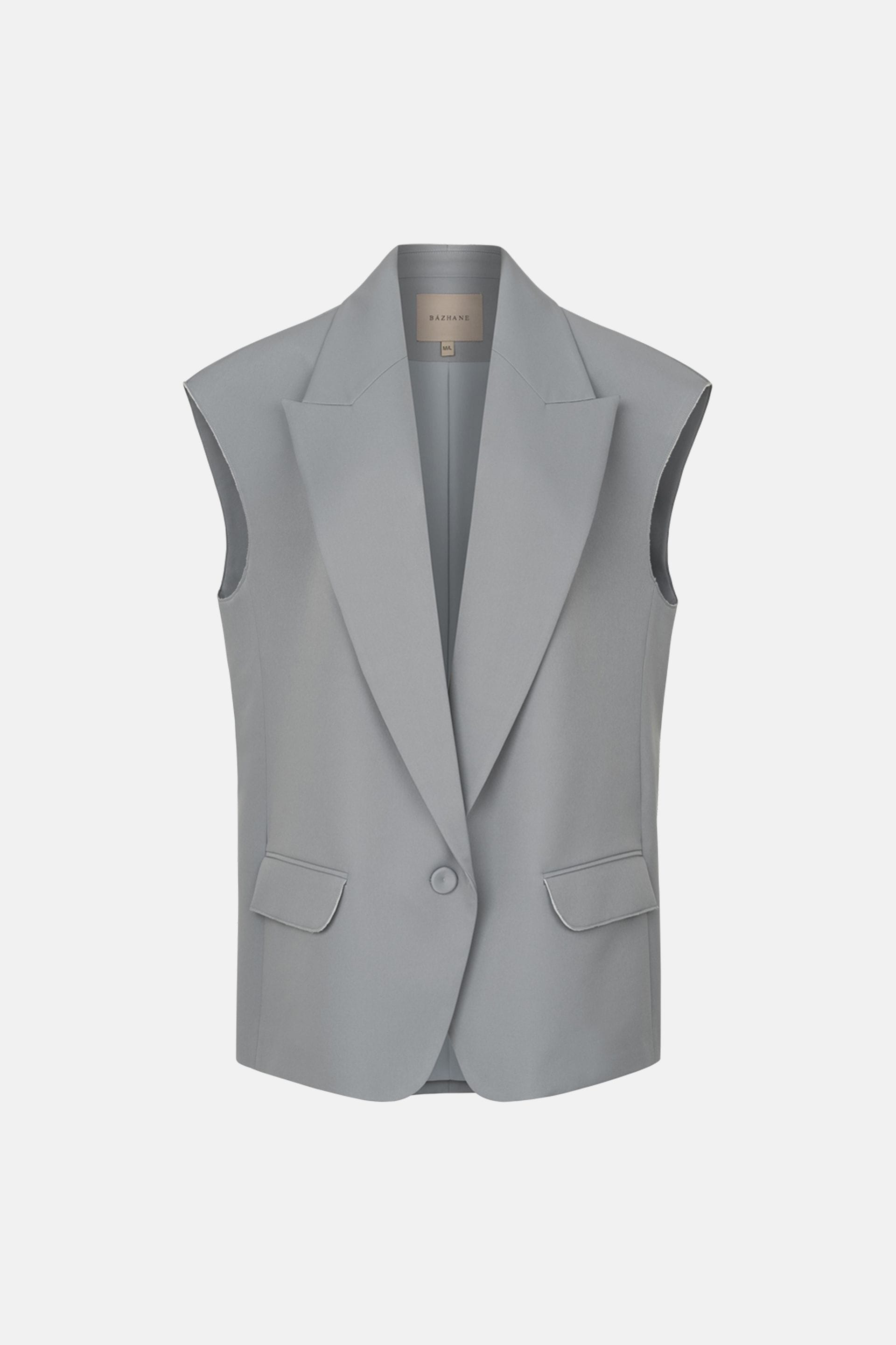 Go to product page - Oversized cotton vest Oversized cotton vest - WWU-VS1079-7-42 - Photo 1